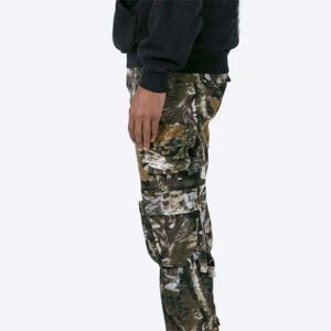 Pantalones Cargo de cuero para hombre, duraderos y de moda, ideales para uso diario y ropa de trabajo, pantalones de chándal para hombre - Product Image 4