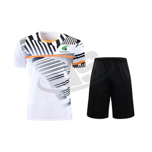 Uniforme de tennis de qualité professionnelle fournisseur en gros équipe personnalisée fabriquée en usine porter des prix bon marché respirant 2025 nouveau Design - Product Image 4