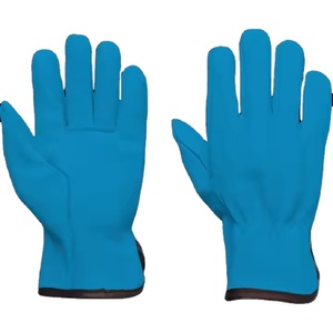 Customizable Logo New Design Safety <b>Gloves</b> Sheep Grain Leather Comfortable Abrasion Heat Resistant for Garden Driving - Product Image 3