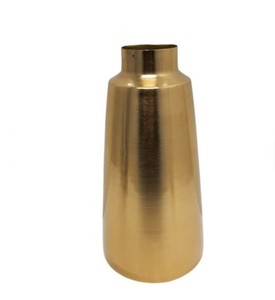 Jarrón de Flores de Vidrio Brillante Color Dorado, Hecho a Mano y Personalizado, Decoración Moderna y Ecológica para el Hogar, para Mesa de Restaurante - Product Image 3