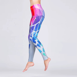 Leggings Deportivos de Compresión para Mujer, Pantalones de Compresión con Costuras Planas y Elasticidad en 4 Direcciones - Product Image 3