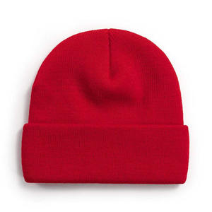 Gorro de Punto para Hombre y Mujer, Gorro de Invierno Cálido Unisex, Gorro de Punto Suave con Puño, Gorro Tipo Beanie con Color Personalizado y MOQ Bajo - Product Image 4