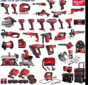 Compre 2 Juegos y Obtenga 1 Gratis, Juego Combinado de 15 Herramientas Inalámbricas Originales Milwaukee 2695-34 - 2896-26 M18 FUEL de 18 V con Batería de Litio - Product Image 6