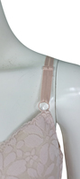 Soutiens-gorge sexy pour femmes, de haute qualité, personnalisés, brodés, à bretelles fines, sans bretelles, push-up, respirants, à bonnets pleins, en tricot de soie/coton