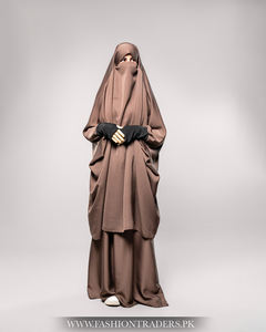 Venta al por mayor de tela de poliéster Premium de lujo para Jilbab vestido de noche modesto hasta el suelo transpirable de talla grande para uso por encima de la cabeza - Product Image 6