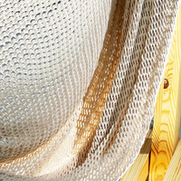Hamac en macramé JNC, artisanal, durable, écologique, pour meubles d'extérieur, jardin, terrasse et décoration intérieure - Vente en gros