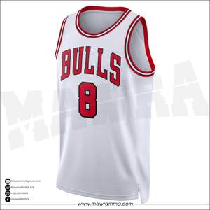Wholesale Basketball Jersey High Quality Custom Team Number Jersey For Basketball OEM Basketball Jersey For Unisex - Product Image 2