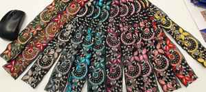 Elegant <b>Black</b> Floral Embroidered Lace With Intricate Detailing, Perfect for Creating Sophisticated Bridal Gowns, <b>Evening</b> Wear - Product Image 4