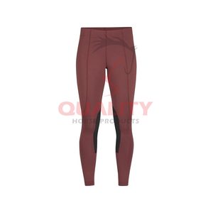High Waist Women's Soft Touch <b>Equestrian</b> <b>Leggings</b> Comfortable Horse Riding Tights with Support and Flexibility for All-Day Wear - Product Image 2