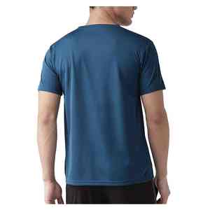 Camiseta Deportiva de Cuello Redondo para Hombre, Nueva, de Servicio OEM, de Alta Calidad, de Lona de Algodón/Poliéster, de Secado Rápido, Transpirable, para Correr, Hacer Ejercicio y Entrenamiento - Product Image 4