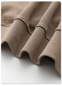 Sweats à capuche zippés personnalisés poids lourd surdimensionné 100% coton vintage délavés à l'acide pour hommes - Product Image 5