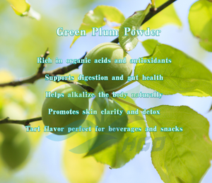 Suministro directo de fábrica de HGO de polvo de ciruela verde natural puro (grado alimenticio) Especificación de polvo de fruta (polvo de fruta o vegetal) - Product Image 5