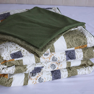 Chất Lượng Cao Trọng Lượng Nhẹ Rắn <span class=keywords><strong>Comforter</strong></span> <span class=keywords><strong>Set</strong></span> 3Pcs Da Cổ Điển Thân Thiện Hiện Đại Phòng Ngủ Phụ Kiện 100% Polyester Sợi Nhỏ Chống - Product Image 3