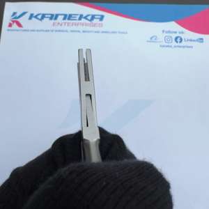 Kaneka คีมหนีบสแตนเลสสตีลสำหรับจัดฟันสปริงคู่เครื่องมือดัดลวดทันตกรรมได้รับการรับรองจาก CE - Product Image 5