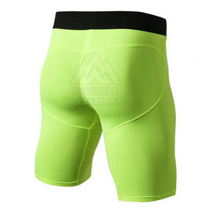 Shorts de compression pour hommes avec logo personnalisé en gros, shorts de compression de sport les plus vendus en vente - Product Image 2