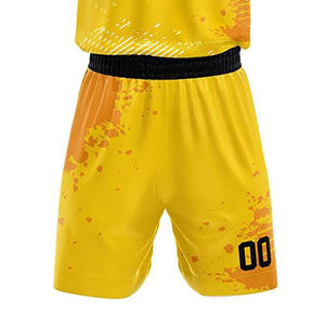 Personnalisez vos propres uniformes de basket-ball d'équipe, unisexes, grandes tailles, maillots et shorts imprimés par sublimation, ensembles d'uniformes cousus, 100% - Product Image 6