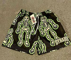 Custom Logo Summer Streetwear Sports Workout <b>Quick</b> <b>Dry</b> Running Jogger Blank <b>Men</b> Vintage Basketball Mesh <b>Shorts</b> With Drawstring - Product Image 2