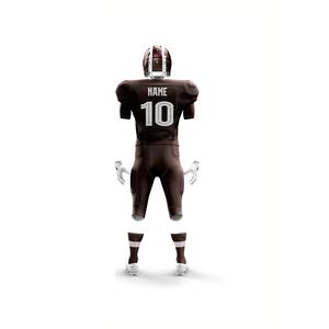 Uniformes de football américain de haute qualité, respirants, compression, grande taille, manches courtes, imprimés, logo personnalisé, 100% - Product Image 3