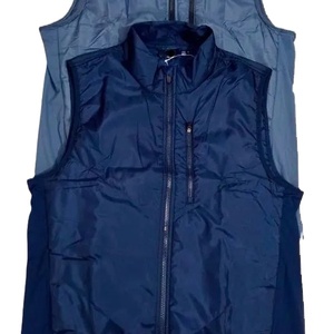 Conceptions personnalisées hiver hommes imperméable fermeture éclair polaire sans manches vêtements d'extérieur décontractés gilet vestes - Product Image 1