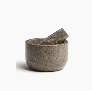 Mortero y Maja de Mármol de Alto Rendimiento para Chefs Profesionales que Requieren Precisión y Molienda Fina - Product Image 4