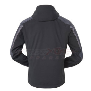 Chaqueta deportiva de carreras de diseño personalizado Softshell de nailon de alta calidad impermeable a prueba de viento para hombres y mujeres moto montaña - Product Image 2