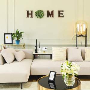 Farmhouse <b>Wall</b> Home Sign with Artificial Eucalyptus for O Rustic Wooden Home Hanging Letters Decorative <b>Wall</b> Art Wood <b>Signs</b> - Product Image 4