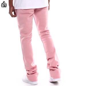 Joggers de hombre para exteriores/ropa de calle personalizada pantalones de chándal de lana pantalones acampanados para hombre Jogger informal - Product Image 2