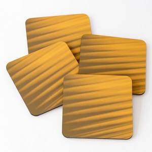 Wood Coasters Multi Color with Printed Tea <b>Cup</b> Serving Coasters 4 Pieces Set Hot Selling Home Kitchen Kitchen Supplies - Product Image 4