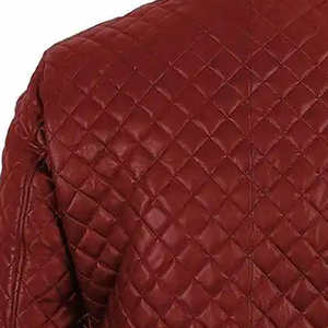 แจ็กเก็ตหนังผู้ชายแบบมีซิปรูดซิปขนาดใหญ่พิเศษเสื้อแจ็กเก็ตหนังผู้ชายแฟชั่นลำลองรุ่นใหม่ - Product Image 4