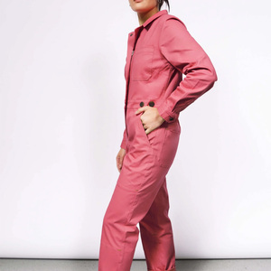 Elegante ropa de trabajo para mujer mono con logotipo personalizado impresión bordado duradero traje de protección industrial OEM ODM fabricante - Product Image 3