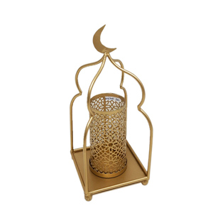 Ensemble de 2 lanternes carrées en bois de mangue avec poignée de couleur naturelle lanternes volantes de petite taille pour la maison et dessus de Table personnalisé - Product Image 2