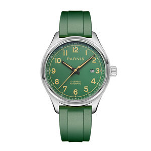 <span class=keywords><strong>Parnis</strong></span> Reloj Mecánico de Acero Inoxidable para Hombre, Esfera Analógica, Cristal de Zafiro, Pantalla Japonesa, Miyota, Automático, 43mm, 8215 - Product Image 1