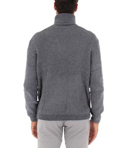 2024 automne et hiver hommes décontracté couleur unie à manches longues pull pull O cou Top qualité respirant tricoté hommes chandails - Product Image 4