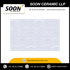 Azulejo de cerámica elegante y resistente a las manchas 300x300mm con textura brillante para la decoración elegante de salas de estar - Product Image 4