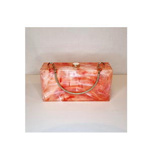 กระเป๋าถือทำด้วยมือทำจากเรซินกระเป๋าถือทรงดวงจันทร์มีสายรัดกระเป๋าอุปกรณ์เสริม - Product Image 3