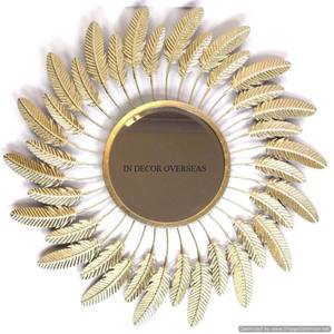 High In Demand Most Fancy Unique Look Heavy Duty Metal <b>Keys</b> Designer Framed Round Shape Wall Mirror From Indian Manufacturer - Product Image 2