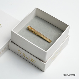 Hot news!!! Pince à cravate en plaqué or 18 carats pour homme avec agate jaune Fengshui KCVDAVA002 | Tinh Vu Collection | Vietnam - Product Image 4