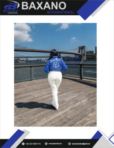 Blouson Bomber Unisexe en Cuir PU Zeta Phi Beta Sorority, Style Universitaire, Lettres Grecques, Streetwear Hiver Bleu Brodé - Product Image 6