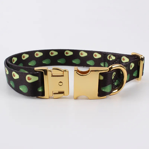 Laisse de collier de chien avec motif de créateur personnalisé, boucle en métal, vente en gros, meilleure qualité - Product Image 2