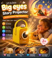 Projecteur pour enfants à grands yeux, cadeau, réglage de la mise au point, images bicolores, anti-dommages oculaires, jouet éducatif