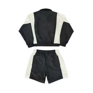 Conjunto Corto Cortavientos de Poliéster y Nailon Personalizado, Traje Deportivo Ligero e Impermeable de Alta Calidad para Hombre y Mujer - Product Image 2