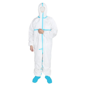 Combinaisons de <span class=keywords><strong>peintre</strong></span> de protection jetables certifiées CE Xianzhibo Eu Sizing contre les éclaboussures de liquide léger et les poussières dangereuses - Product Image 6
