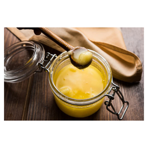 Mantequilla orgánica clarificada (Ghee) alimentada con pasto y natural - Product Image 1