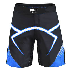 Vente en gros Short de combat MMA 100% polyester personnalisé imprimé par sublimation pour hommes adultes et jeunes vêtements d'arts martiaux conçus - Product Image 1