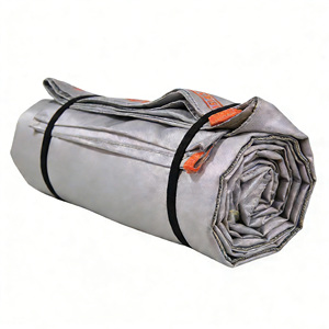 Coperta Antincendio in Fibra di Vetro Specifica per Veicoli, Coperta Limitatrice di Fuoco per Auto Elettriche, Accessori Auto - Product Image 1