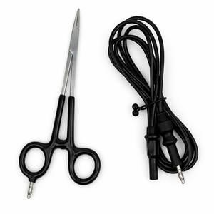 Pinzas Hemostáticas Profesionales Rectas con Conexión a Tierra, Herramienta de Soldadura Permanente para Joyería, para Conexiones de Cadenas de Oro y Plata - Product Image 2