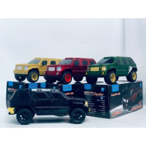 SUV a forma di auto robusto Boombox altoparlante senza fili Bluetooth con luci a LED, cellulare universale compatibile - Product Image 6