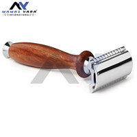 Rasoir de sécurité à double tranchant pour hommes, rasoir de rasage traditionnel pour hommes, pochette de voyage, soin masculin, rasages lisses et précis, cadeau idéal