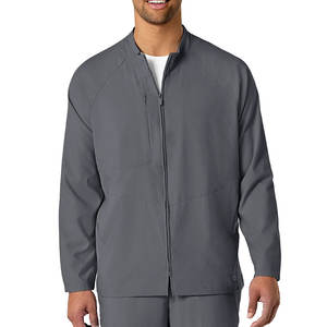 A prueba de viento último diseño Scrub Jacket mejor método de impresión Scrub Jacket Workout Wear Scrub Jacket para la venta - Product Image 1