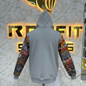 Sudadera con Capucha Negra con Cierre, Logotipo Privado de Alta Calidad, la Más Demandada del 2026, Fabricada en Fábrica, Precio Económico, Sudadera con Capucha para Hombre - Product Image 2